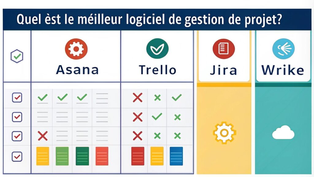  Create A Comparison Chart Featuring The Top Proj