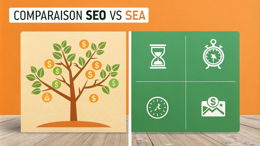 Create A Side By Side Comparison Visual For Seo A